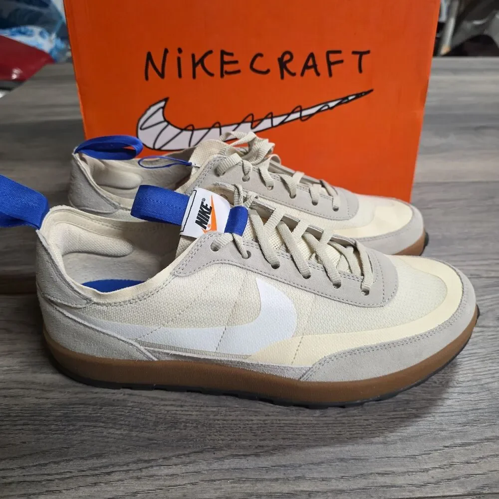 Nike x Tom Sachs General Purpose Cream Bone Size Mens 12 W 13.5 New DA6672-200